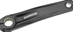 Shimano STEPS FC-E8000 Ebike Crank Arm Set - 165mm Black