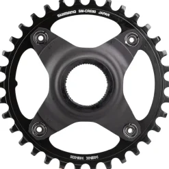 Shimano STEPS SM-CRE80 eBike Chainring - 34t 56.5mm Chainline Without Chainguide BLK