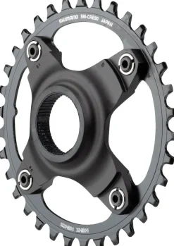Shimano STEPS SM-CRE80 eBike Chainring - 34t 56.5mm Chainline Without Chainguide BLK