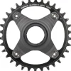 Shimano STEPS SM-CRE80-12-B Chainring - 34T Without Chainguard 55mm Chainline BLK