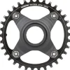 Shimano STEPS SM-CRE80-B Chainring - 34T Without Chainguard 55mm Chainline BLK