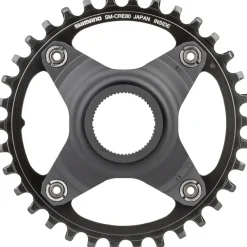 Shimano STEPS SM-CRE80-B Chainring - 34T Without Chainguard 55mm Chainline BLK