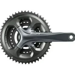 Shimano Tiagra FC-4703 Crankset - 170mm 10-Speed 50/39/30t 110/74 Asymmetric BCD Hollowtech II Spindle Interface Gray