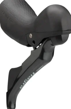 Shimano Tiagra ST-4720/BR-4770 Mechanical Shift/Hydraulic Brake Lever Caliper - Rear Flat Mount Finned Resin Pads BLK