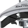 Shimano Tourney FD-TY600-L6 Front Derailleur - 6/7/8-Speed Triple Top Swing Dual Pull 31.8/34.9mm 66-69° Chainstay Angle 18t Cap.