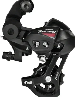 Shimano Tourney RD-A070 Rear Derailleur - 7 Speed Short Cage BLK Rear Direct Mount