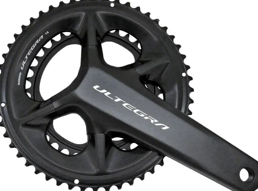 Shimano Ultegra FC-08 Crankset - 175mm 11-Speed 50/34t 110 Asymmetric BCD Hollowtech II Spindle Interface BLK
