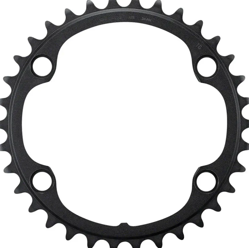 Shimano Ultegra FC-R8100 12-Speed Chainring - 34t Asymmetric 110 BCD BLK NK