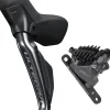 Shimano Ultegra ST-R8170F Di2 Shift/Brake Lever BR-R8170 Hydraulic Disc Brake Caliper - Left/Front 2x Flat Mount BLK