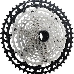 Shimano XT CS-M8100 Cassette - 12-Speed 10-51t Silver/Black Micro Spline