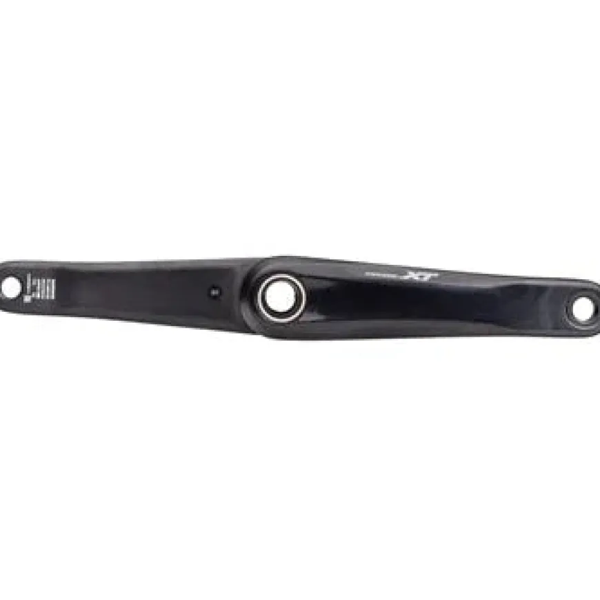 Shimano XT FC-M8120-1 Crankset -175mm 12-Speed Direct Mount 55mm Chainline Hollowtech II Spindle Interface BLK