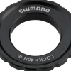 Shimano XT M8010 Outer Serration Centerlock Disc Rotor Lockring use 12/15/20mm Axle Hubs
