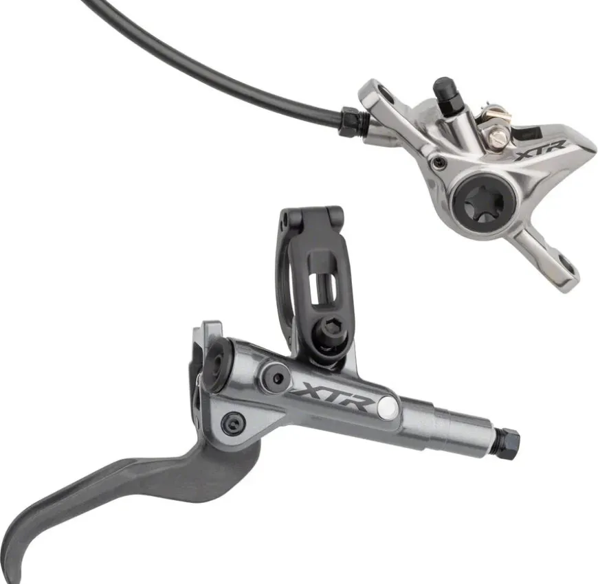 Shimano XTR BL-M9100/BR-M9100 Disc Brake Lever - Rear Hydraulic Post Mount Gray
