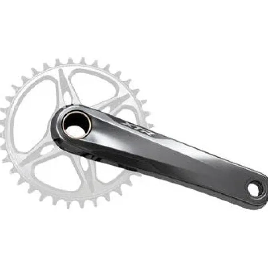 Shimano XTR FC-M9100 Crankset - 175mm 12-Speed 1x Direct Mount Hollowtech II Spindle Interface Gray