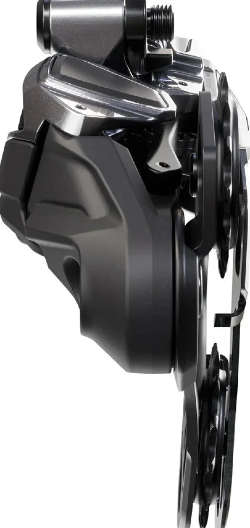 Shimano XTR RD-M9250-GS Di2 Wireless Rear Derailleur - 12-Speed Medium Cage Shadow ES BLK/Gray