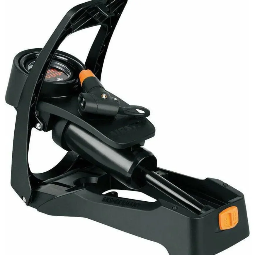 SKS Airstep Digital Foot Pump - 102 psi Black
