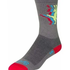 SockGuy Crew Kat-Fu Bike Socks - 6 inch
