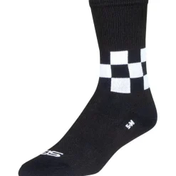 SockGuy SGX Speedway Bike Socks - Black