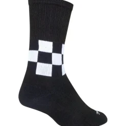 SockGuy SGX Speedway Bike Socks - Black
