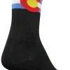 SockGuy Sockguy Colorado SGX6 Socks 9-13 Black