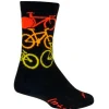 SockGuy Sockguy Nvr Enuf Crew Socks 5-9