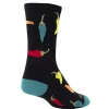 SockGuy Sockguy Peppers Crew Socks 5-9 Black