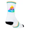 SockGuy Sockguy Swirl SGX6 Socks 5-9 White