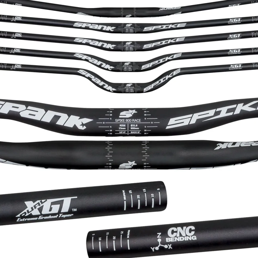 Spank 800 Race Mountain Bike Riser Handlebar - Aluminum - 31.8mm