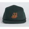 Specialized eyes graphic 5 panel camper hat yth forest green osfa