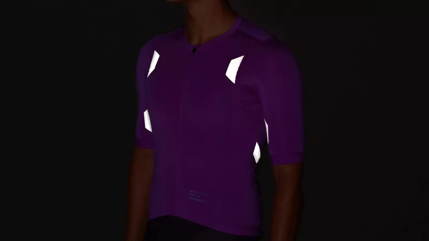 Specialized Men's Prime Hyprviz Short Sleeve Jersey - Orchid