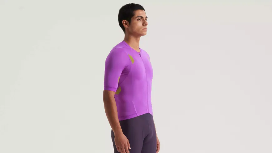 Specialized Men's Prime Hyprviz Short Sleeve Jersey - Orchid