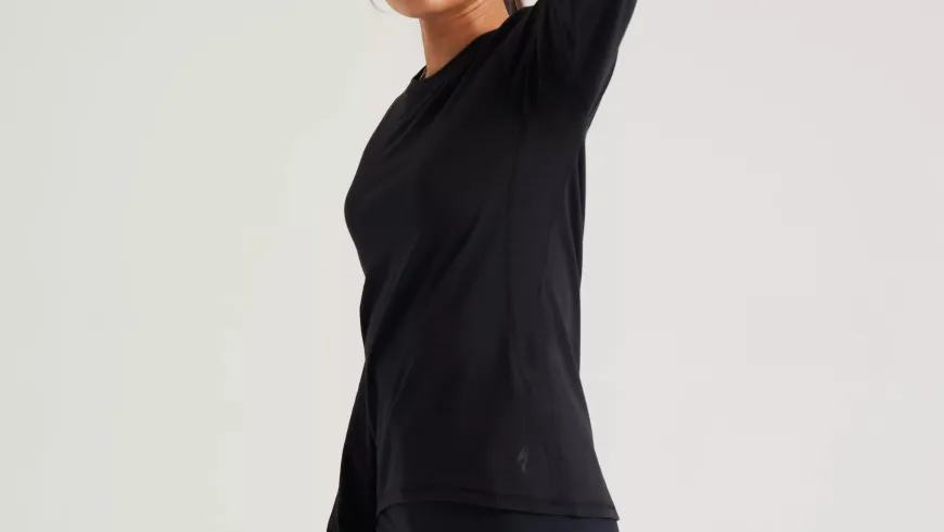 Specialized Women's Traction Long Sleeve Tee - Black