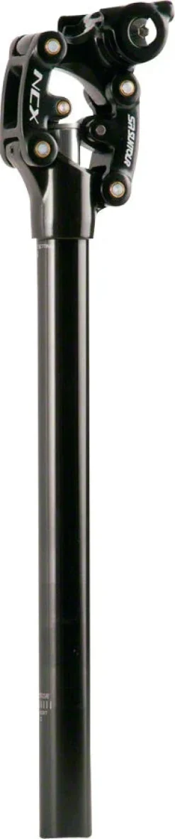 SR Suntour NCX Suspension Seatpost: 27.2 x 350mm 50mm Travel