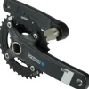 SR Suntour XCM-AX Bicycle Crankset - 175mm, 10-Speed, 36/22t, 104/64 BCD, Hollowtech II Spindle Interface