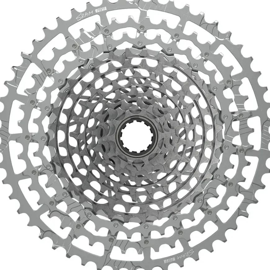 SRAM 1987 Eagle Transmission Power Meter Groupset - 170mm 32 34t Chainrings POD Controllers 10-52t Cassette Rear Derailleur Chain