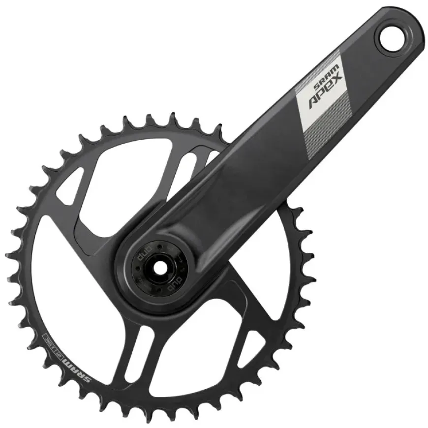 SRAM Apex 1 Wide Crankset - 170mm 12-Speed 40t Direct Mount DUB Spindle Interface BLK D1