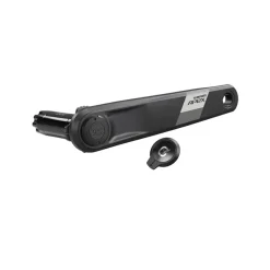 SRAM Apex AXS Wide Left Crank Arm Power Meter Spindle Assembly - 160mm 12-Speed DUB Spindle Interface BLK D1