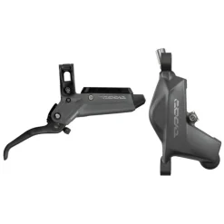 SRAM Code Bronze Stealth Disc Brake Lever - Front Post Mount 4-Piston Aluminum Lever SS Hardware Dark Polar C1