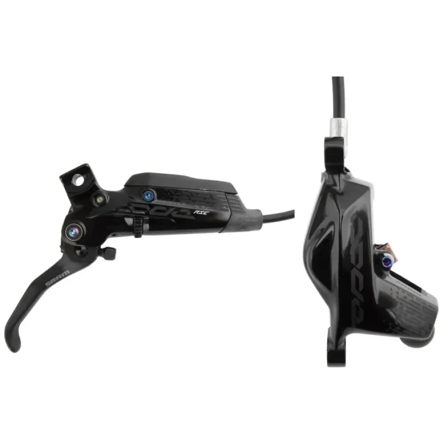 SRAM Code RSC Disc Brake Lever - Front Hydraulic Post Mount BLK Rainbow Hardware A1