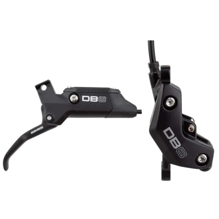 SRAM DB8 Disc Brake Lever - Front Mineral Oil Hydraulic Post Mount Diffusion BLK A1