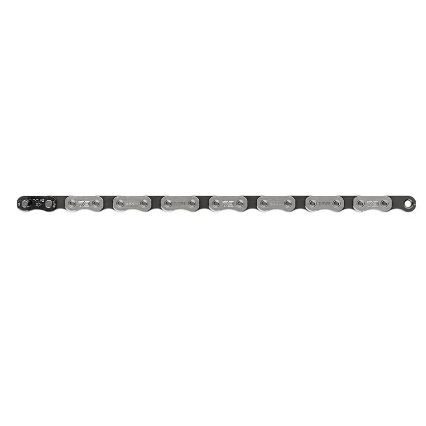 SRAM Eagle 70 T-Type Flattop Chain - 12-Speed 126 Links Solid Pin Includes PowerLock Connector Silver/BLK