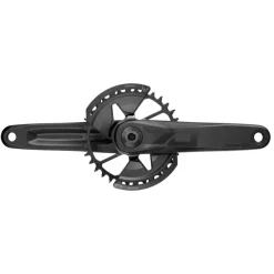 SRAM Eagle 70 T-Type Wide Crankset - 175mm 12-Speed 32t Chainring Direct Mount 2-Guards DUB Spindle Interface BLK