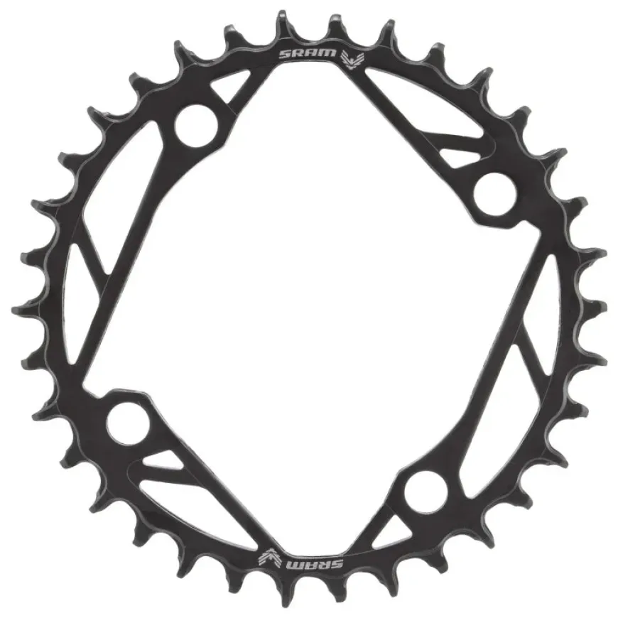 SRAM Eagle T-Type Chainring - 34t 12-Speed 104 BCD Steel Black