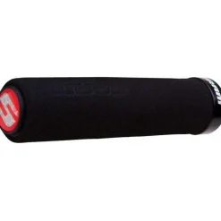 SRAM Foam Bike Handlebar Grips - Black, Lock-On