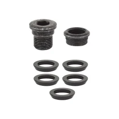 SRAM Force 1/ CX1 Chainring Spacer Bolt Set Five Spacers Hidden Nut/Bolt Fits Rival 1 Hidden Chainring Bolt Design