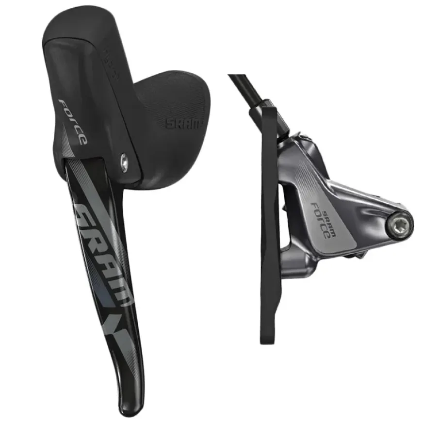 SRAM Force 1 Left Hydraulic Brake Lever Force Disc Brake Caliper 950mm Hose Flat Mount