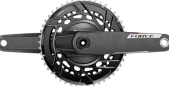 SRAM Force AXS Power Meter Crankset - 165mm 12-Speed 48/35t Thread Mount 8-Bolt PM Spider DUB Spindle Carbon E1