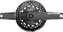 SRAM Force AXS Power Meter Crankset - 170mm 12-Speed 46/33t Thread Mount 8-Bolt PM Spider DUB Spindle Carbon E1