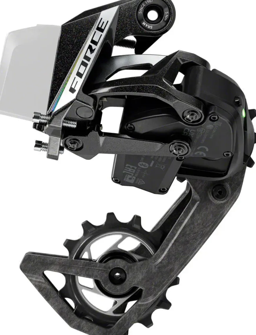 SRAM Force AXS Rear Derailleur - 12-Speed 36t Max Battery Not Included Carbon Cage