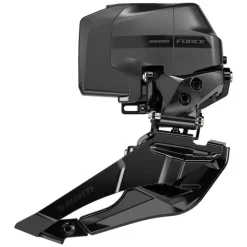 SRAM Force AXS Wide eTap Front Derailleur - 2x12-Speed Braze-On Battery Not Included Iridescent Gray D2